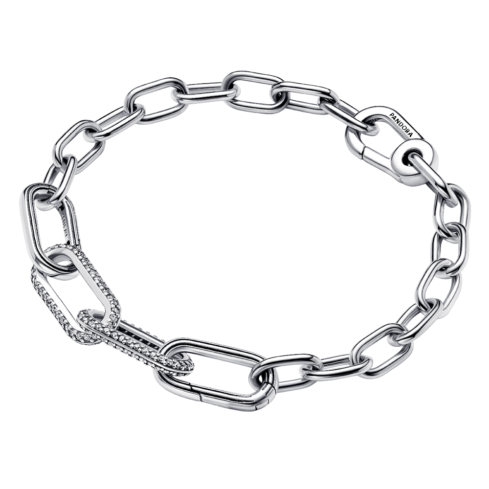 pandora / "Silver Bold Link Bracelet" ⚡
